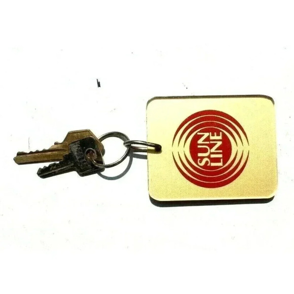Vintage (#33) Sun Line Ship Hotel Motel ROOM KEY Keychain (5 of 300) - Picture 2 of 2